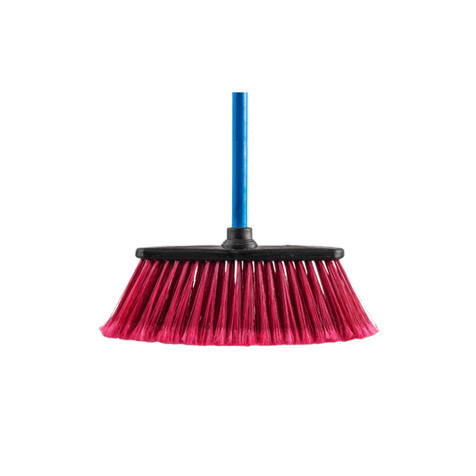 ESCOBA DE PLÁSTICO CON PALO