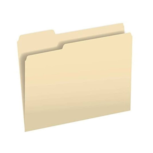 FOLDERS MANILA 100/1